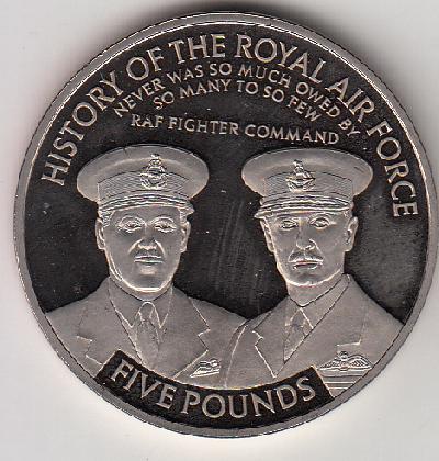 Beschrijving: 5 Pond RAF - FIGHTER COMMAND